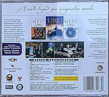 Amazon.com: MYST URU - COMPLETE CHRONICLES (JC) : Video Games